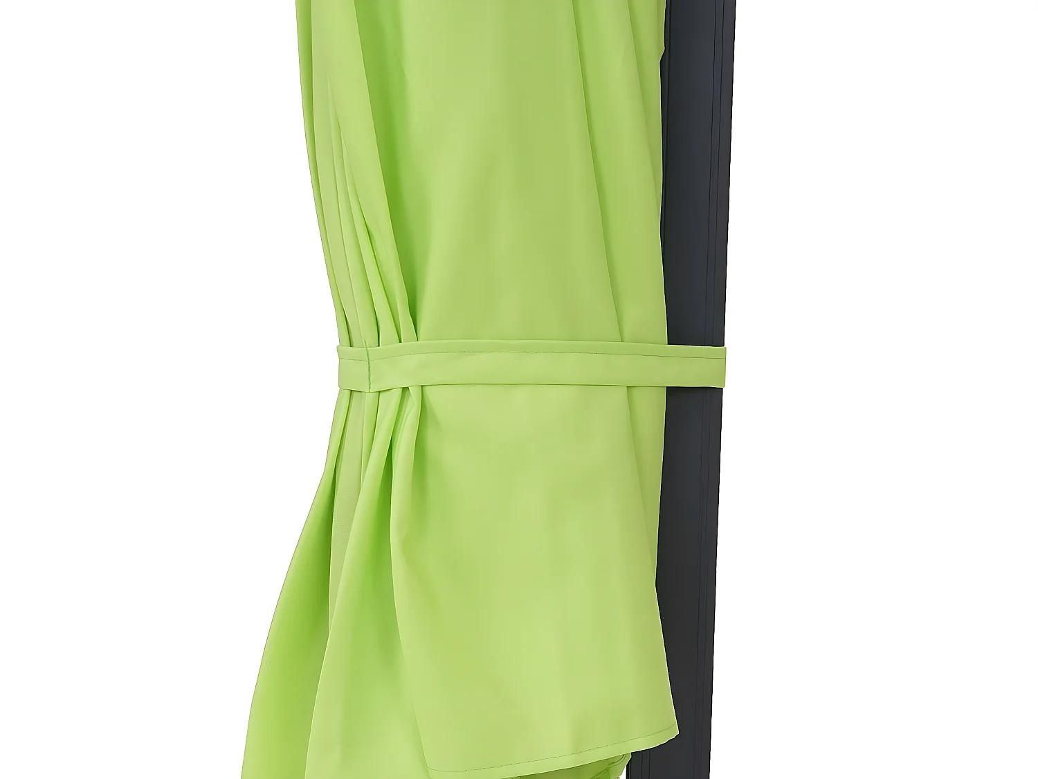 Ecrã de parede Acerra 3m inclinável,  verde-limão