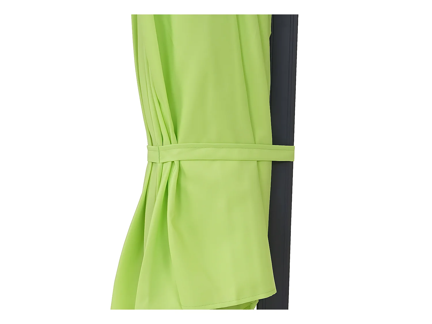 Parasol mural Acerra 3m inclinable,  vert limon