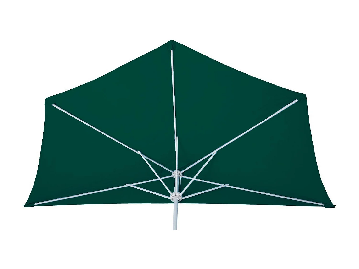 Parasol Lorca I halfrond UV 50+,  300cm groen met voet