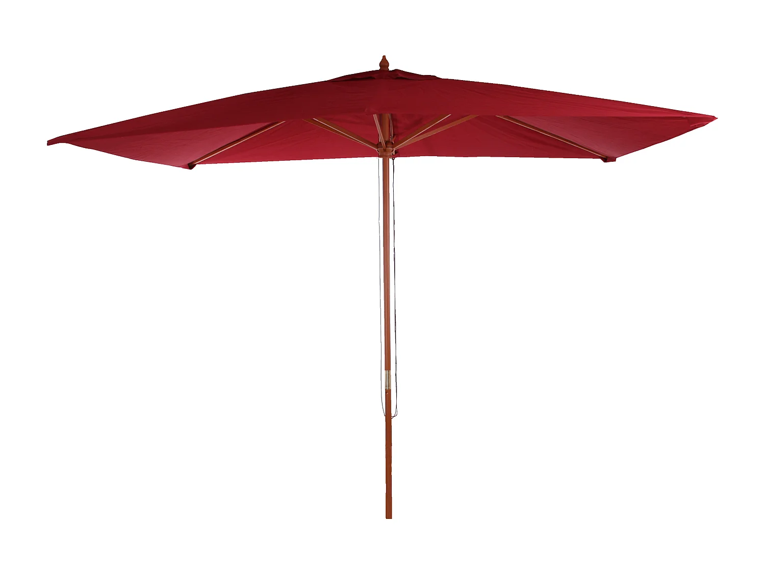 Parasol Lisbonne 2x3m,  bordeaux