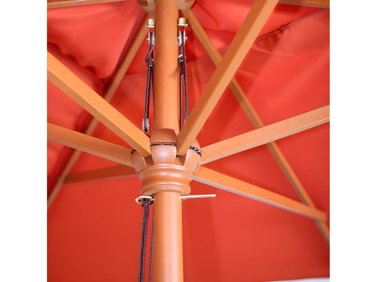 Parasol Lisbonne 2x3m,  terre cuite