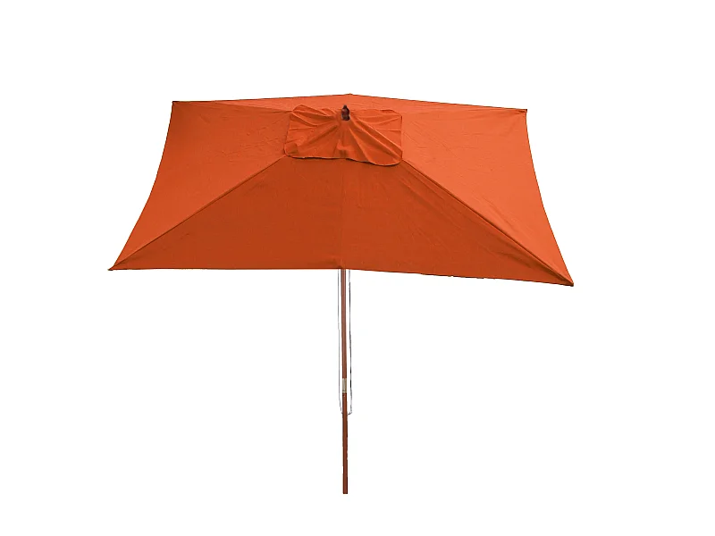 Parasol Lisbonne 2x3m,  terre cuite