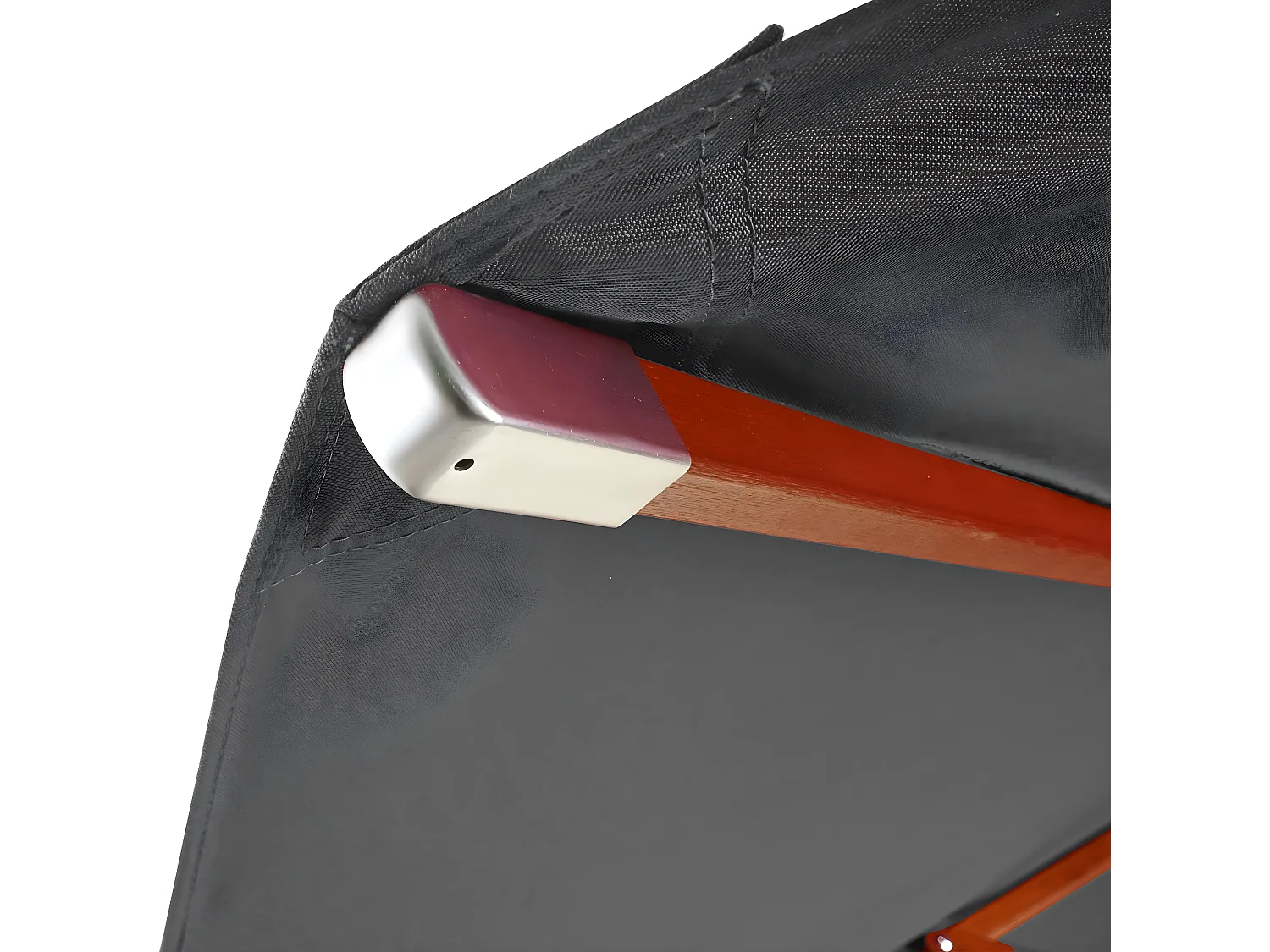 Gastronomie Parasol en bois MCW-C57,  anthracite
