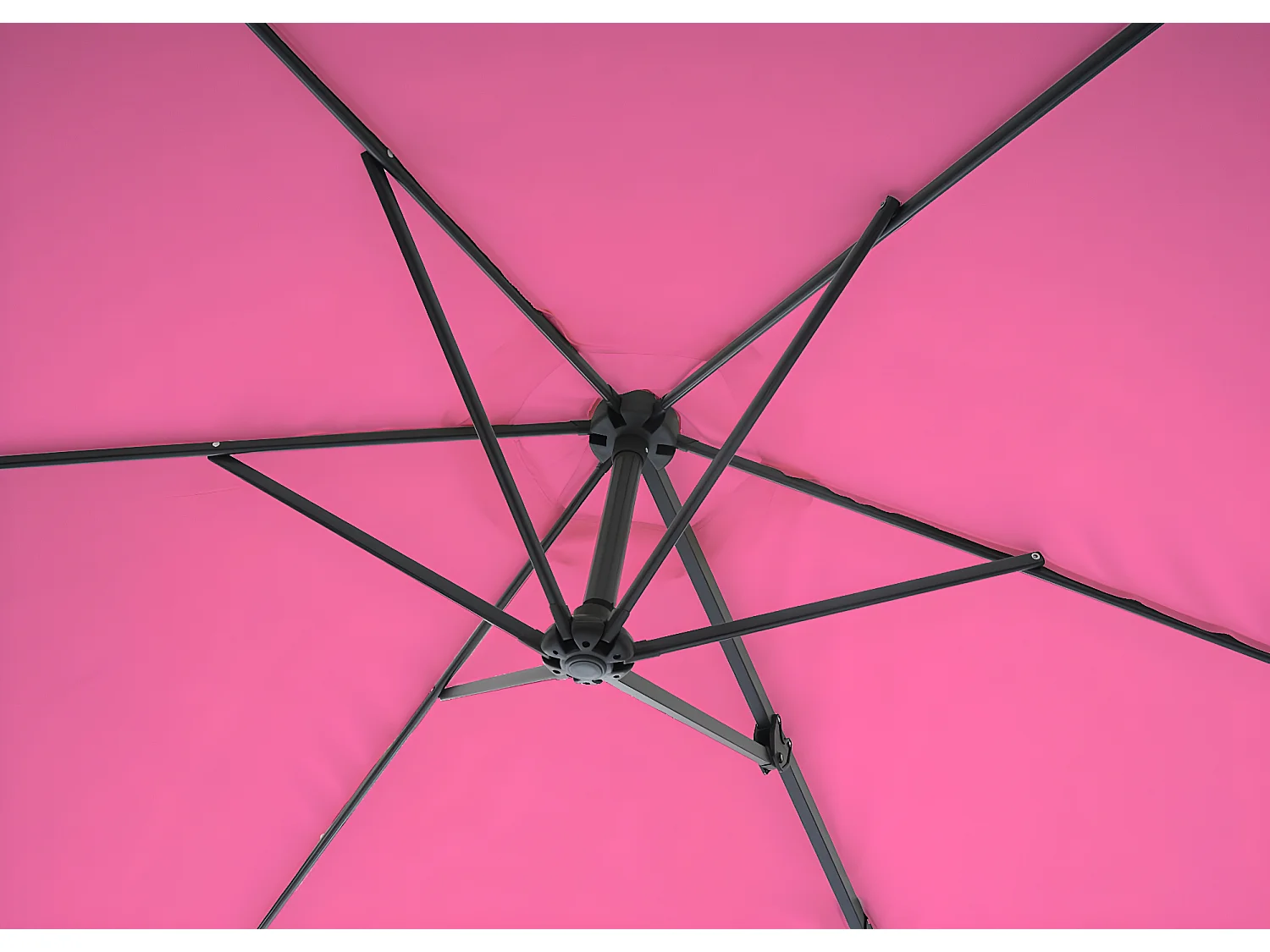 Wandscherm Acerra 3m kantelbaar,  roze-roze