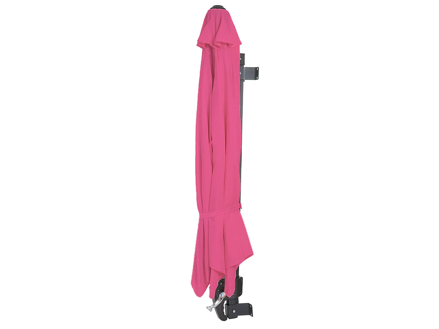 Wandschirm Acerra 3m neigbar, Pink-rosarot
