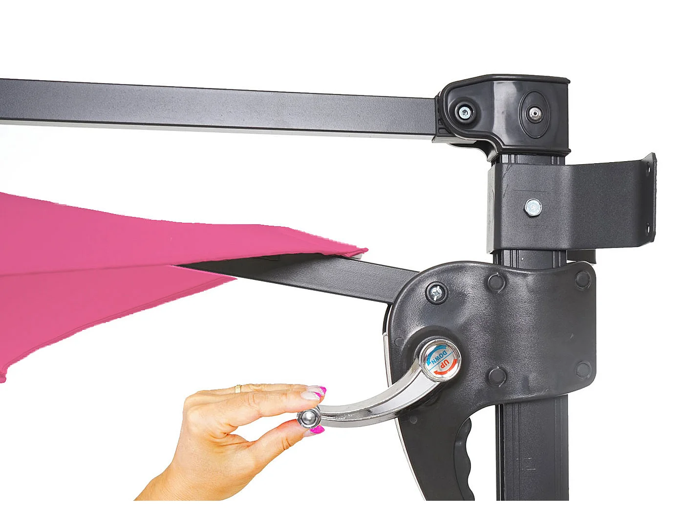 Wandschirm Acerra, Pink-rosarot