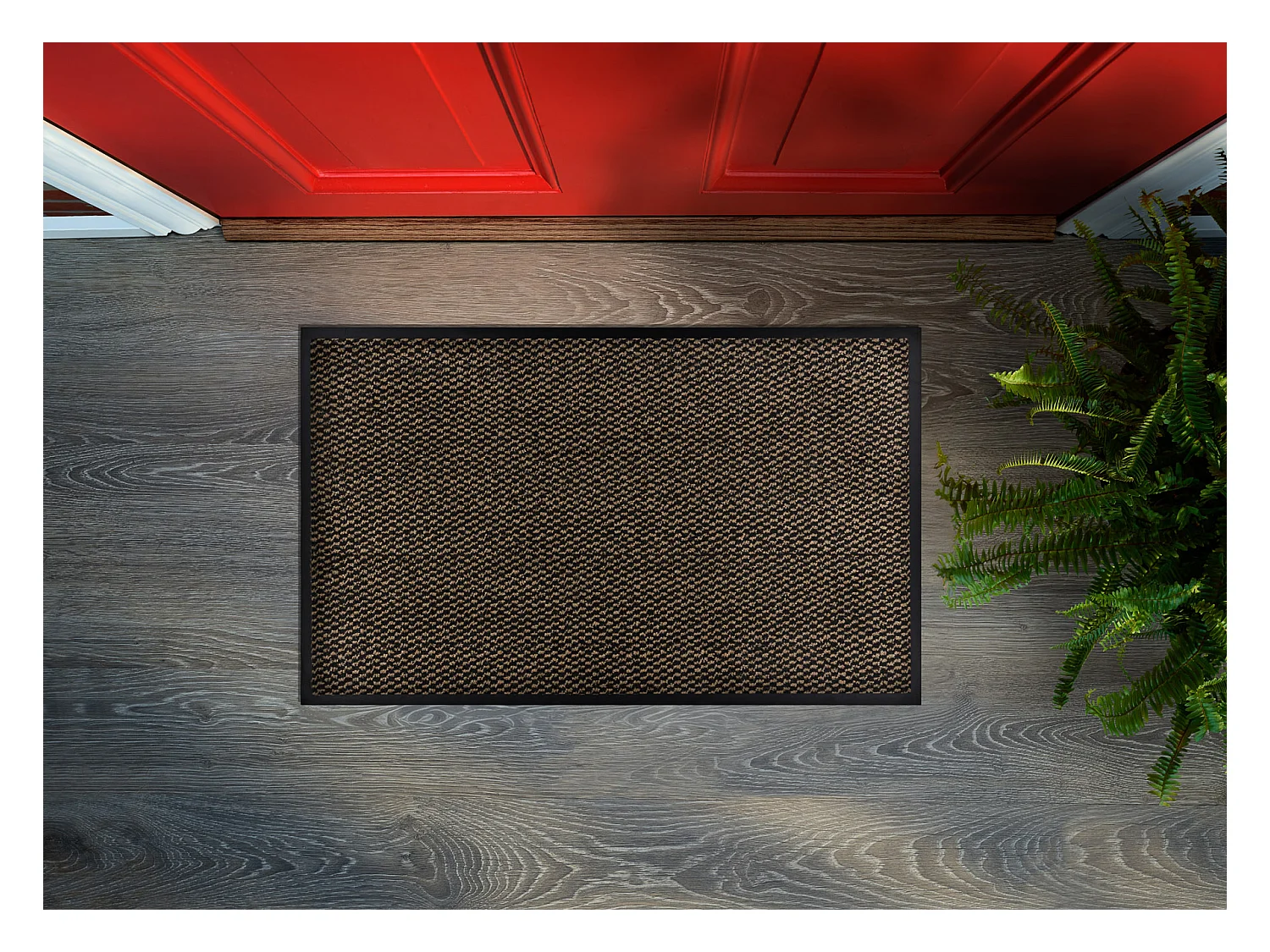 Ruitenwisser TEXAS 403 anti slip, extern, intern, op een rubber - beig 50x80 cm