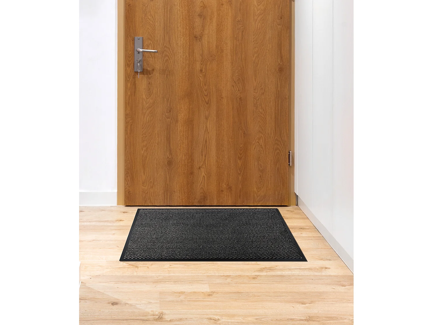 Doormate anti-deslizamento TEXAS 4905 exterior, interior em - gris  50x80 cm