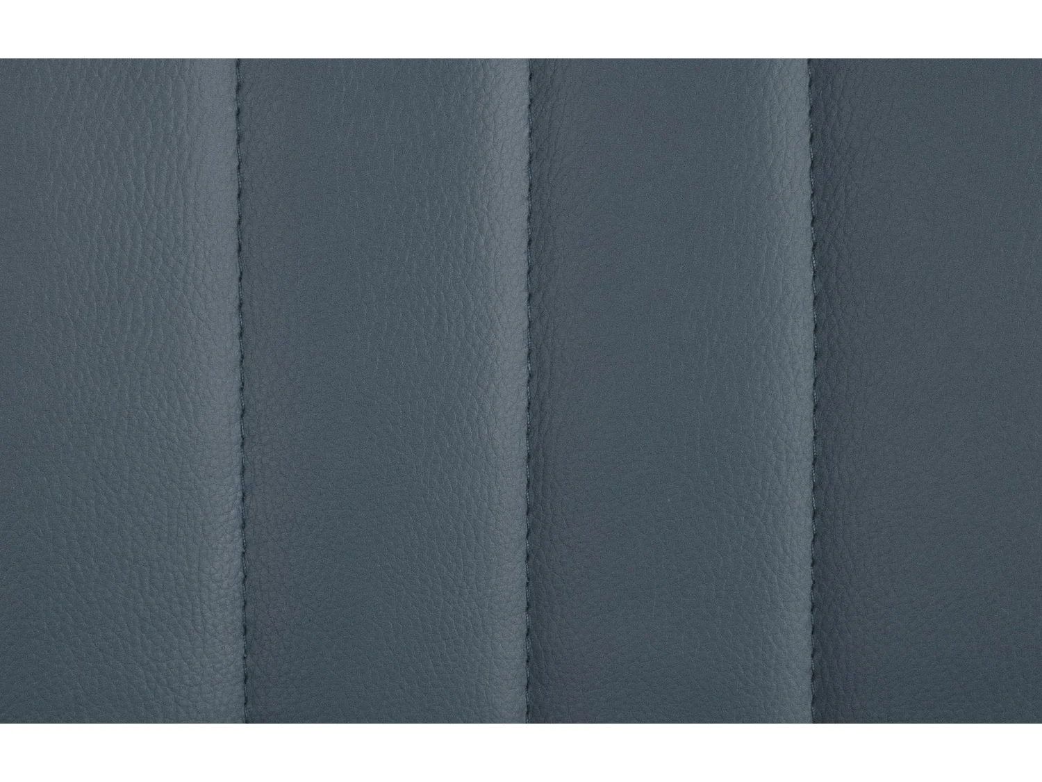 Tabouret de bar - Similicuir & Noir - Gris - Toni