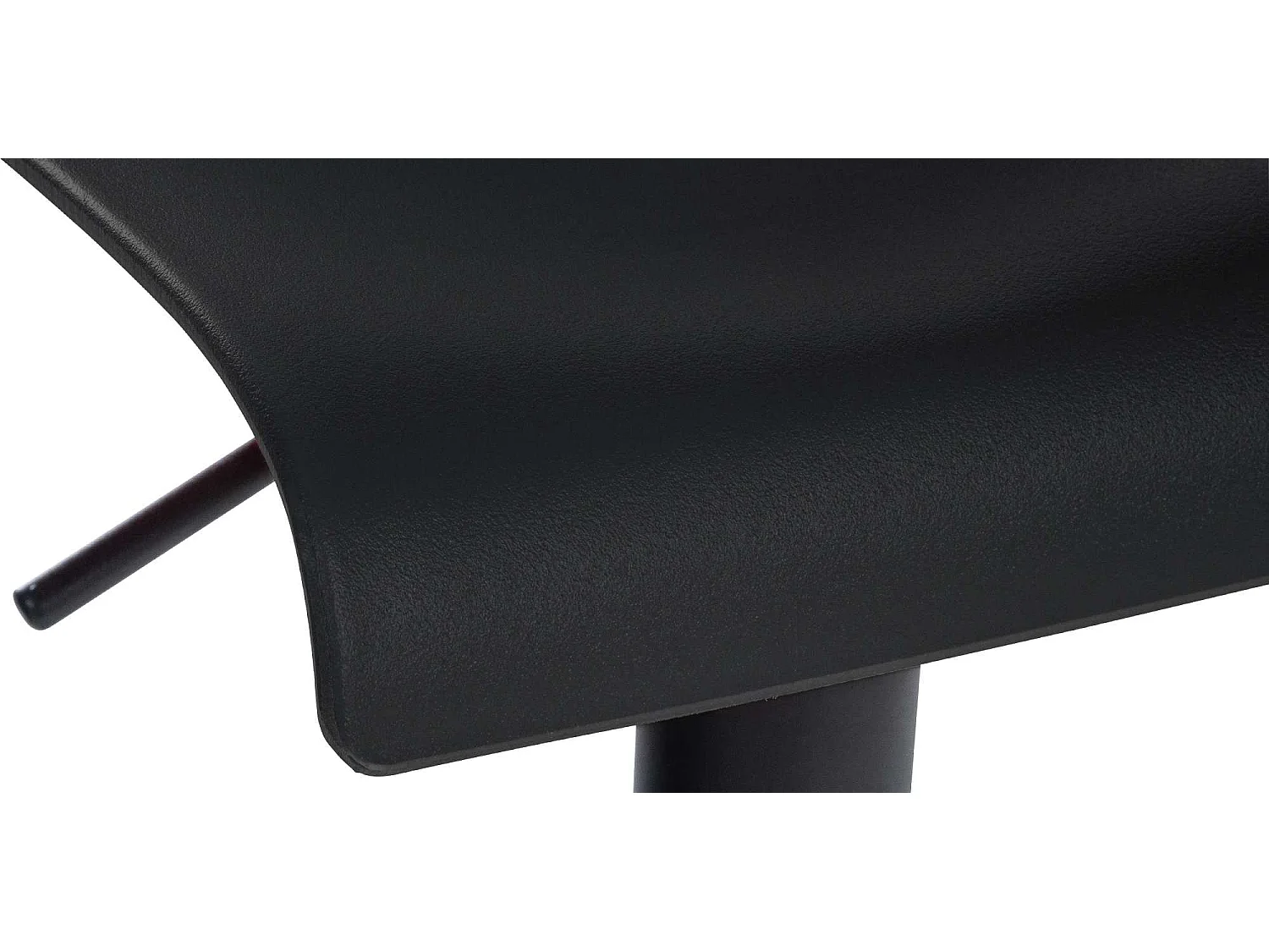 Tabourets de bar - Plastique & Métal noir mat - Noir - Branford