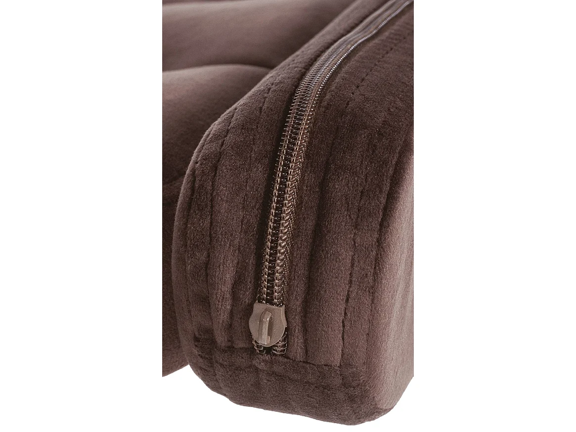 Tabouret de bar - Velours - Marron - Dublin