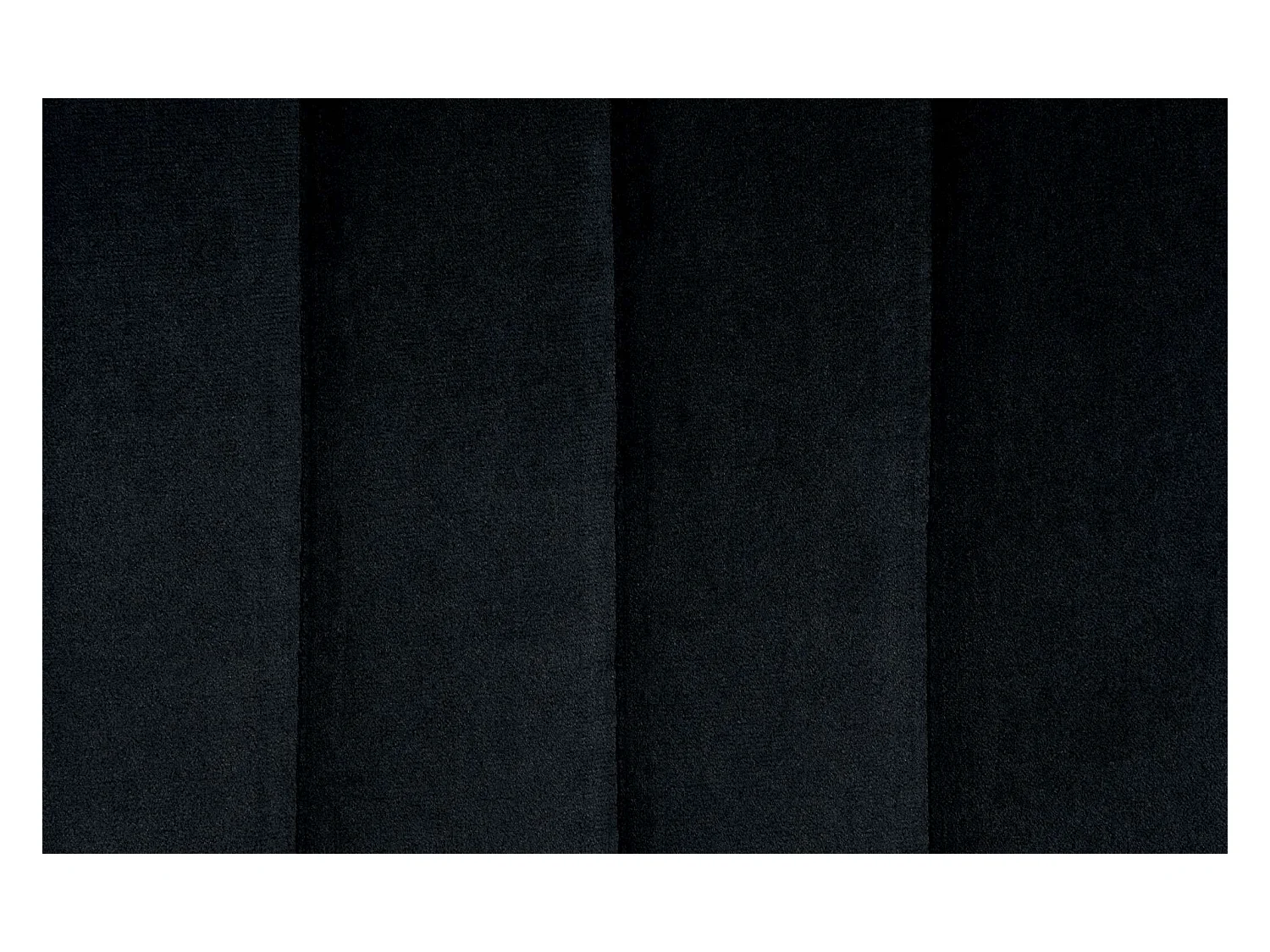 Tabouret de bar - Velours & Chrome - Noir - Toni