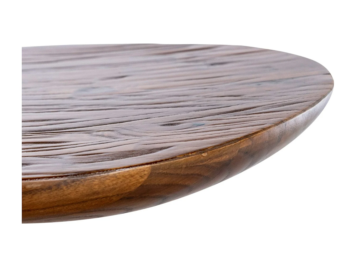 Tabouret de bar - Bois & Chrome - Noyer - Skelde