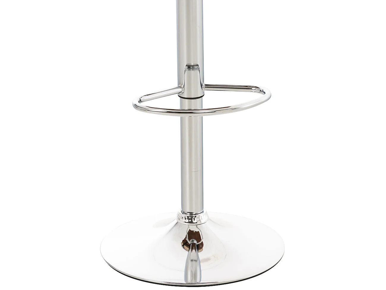 Tabouret de bar - Similicuir & Nature - Noyer / Noir - Sarnia