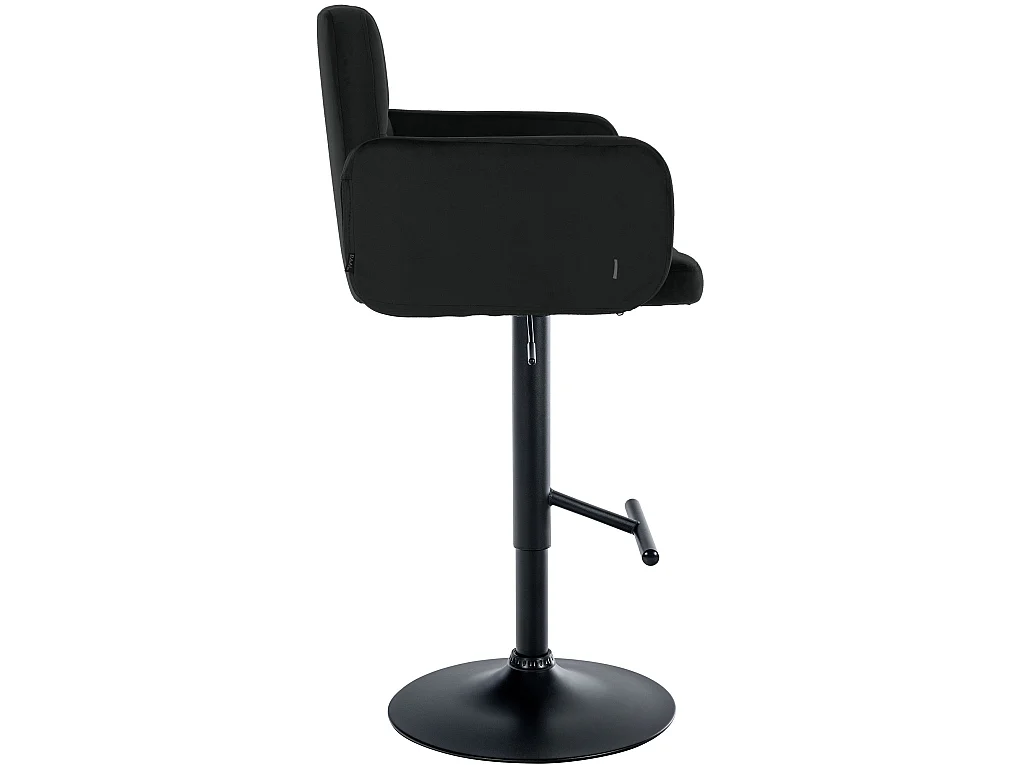 Tabouret de bar - Velours & Noir - Noir - Los Angeles