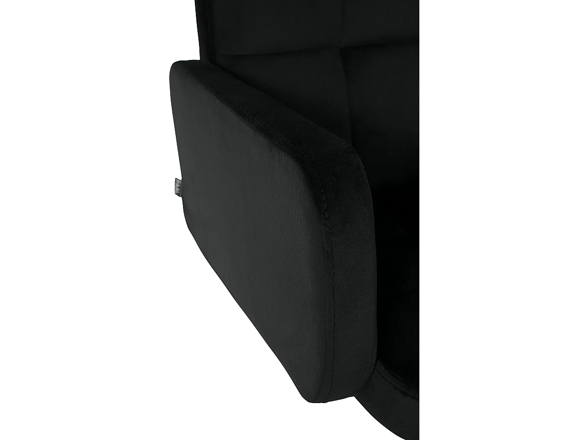 Tabouret de bar - Velours & Noir - Noir - Los Angeles