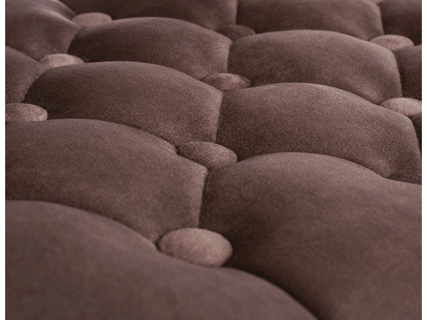 Tabouret de bar - Velours - Marron - Dublin