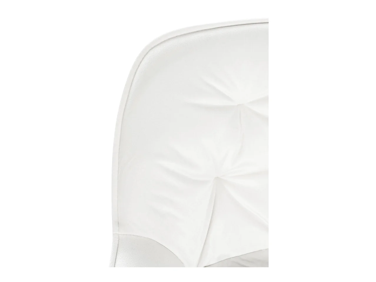 Tabourets de bar - Velours & Métal - Blanc crème - Gibson 76