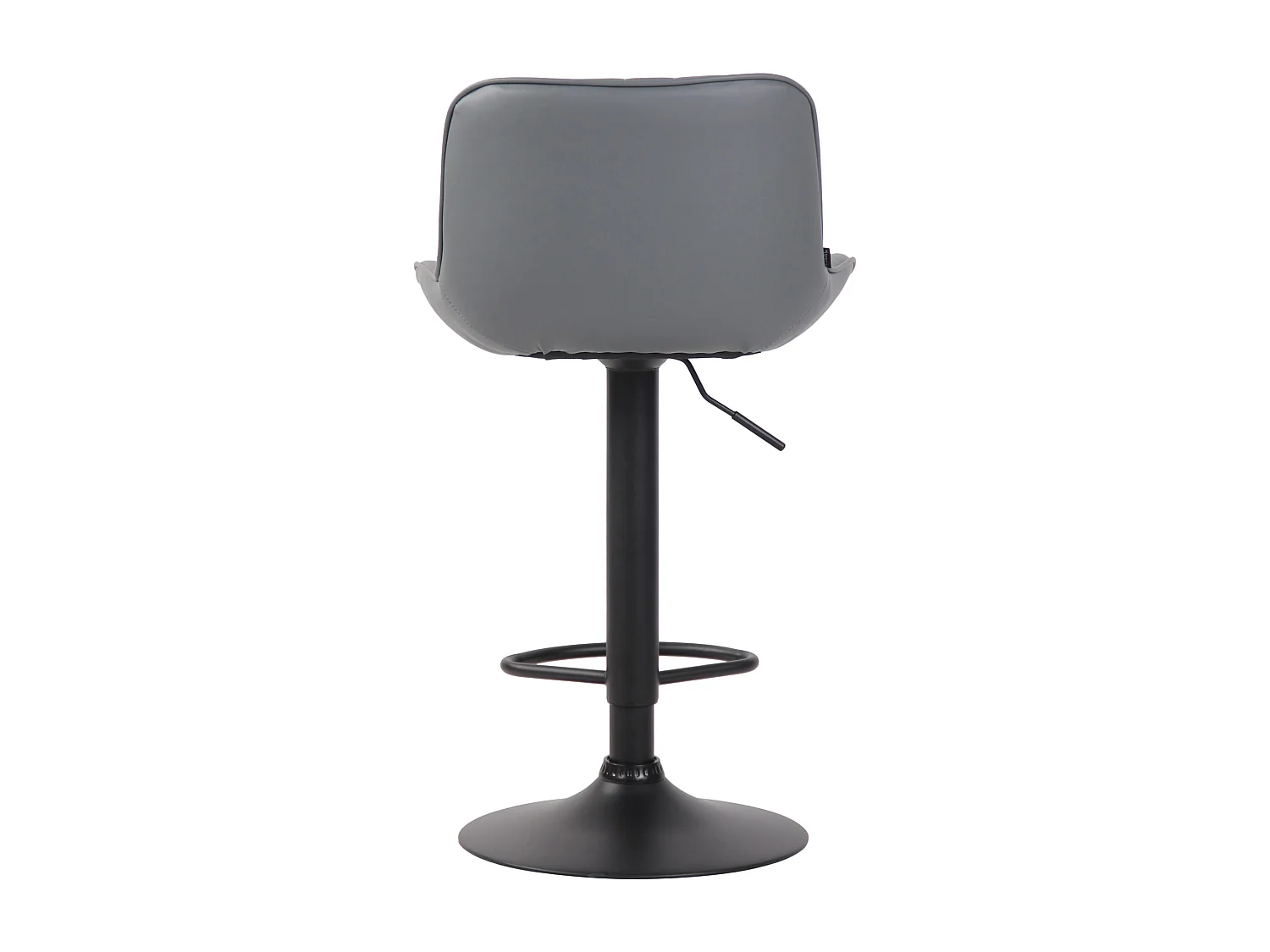 Tabourets de bar - Similicuir & Métal - Gris - Lentini