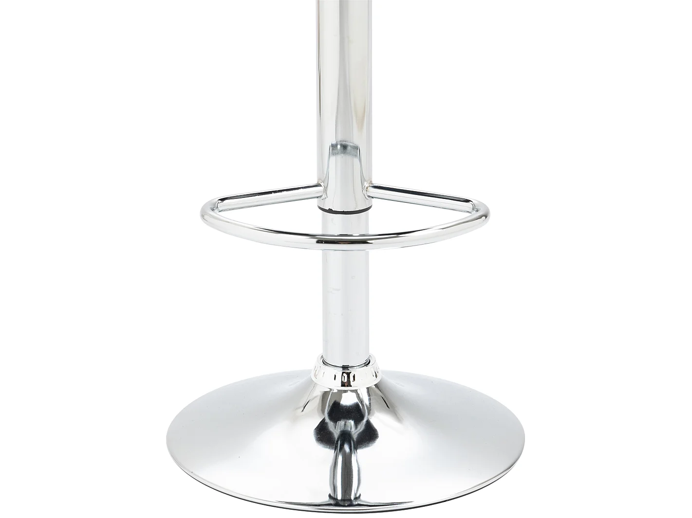 Lot de 2  Tabouret de bar - Velours - Crème - Braga