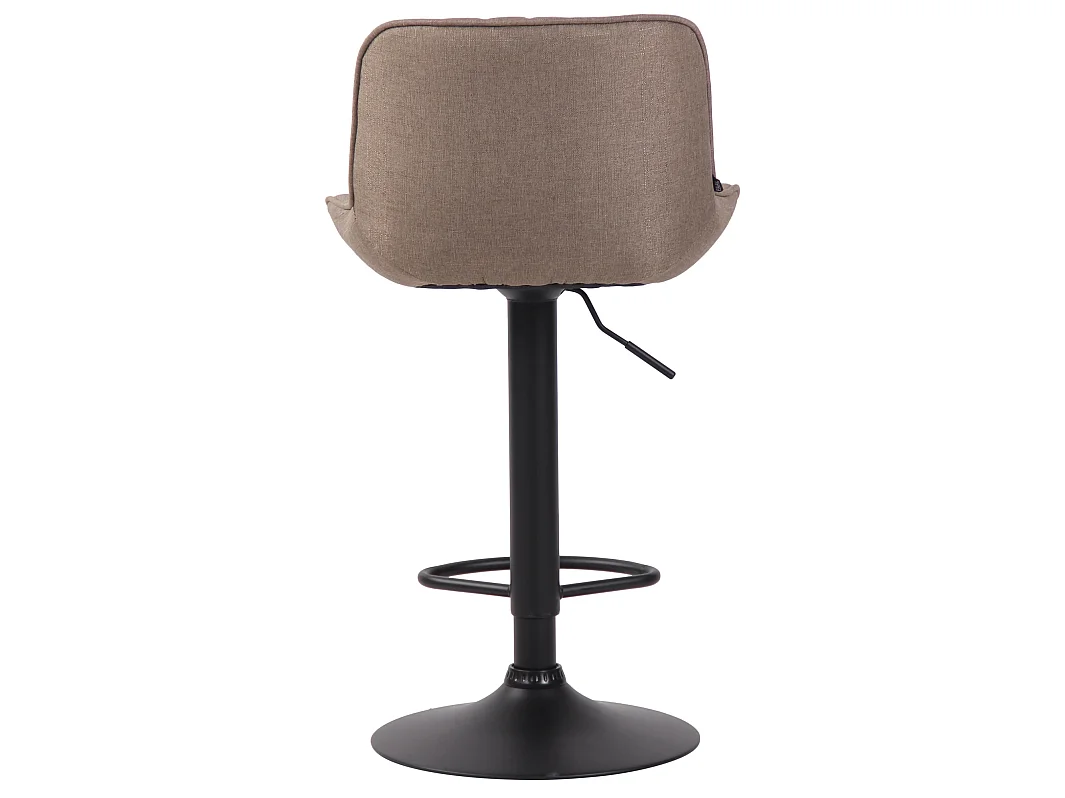 Barkruk - Stof & Metaal - taupe - Lentini