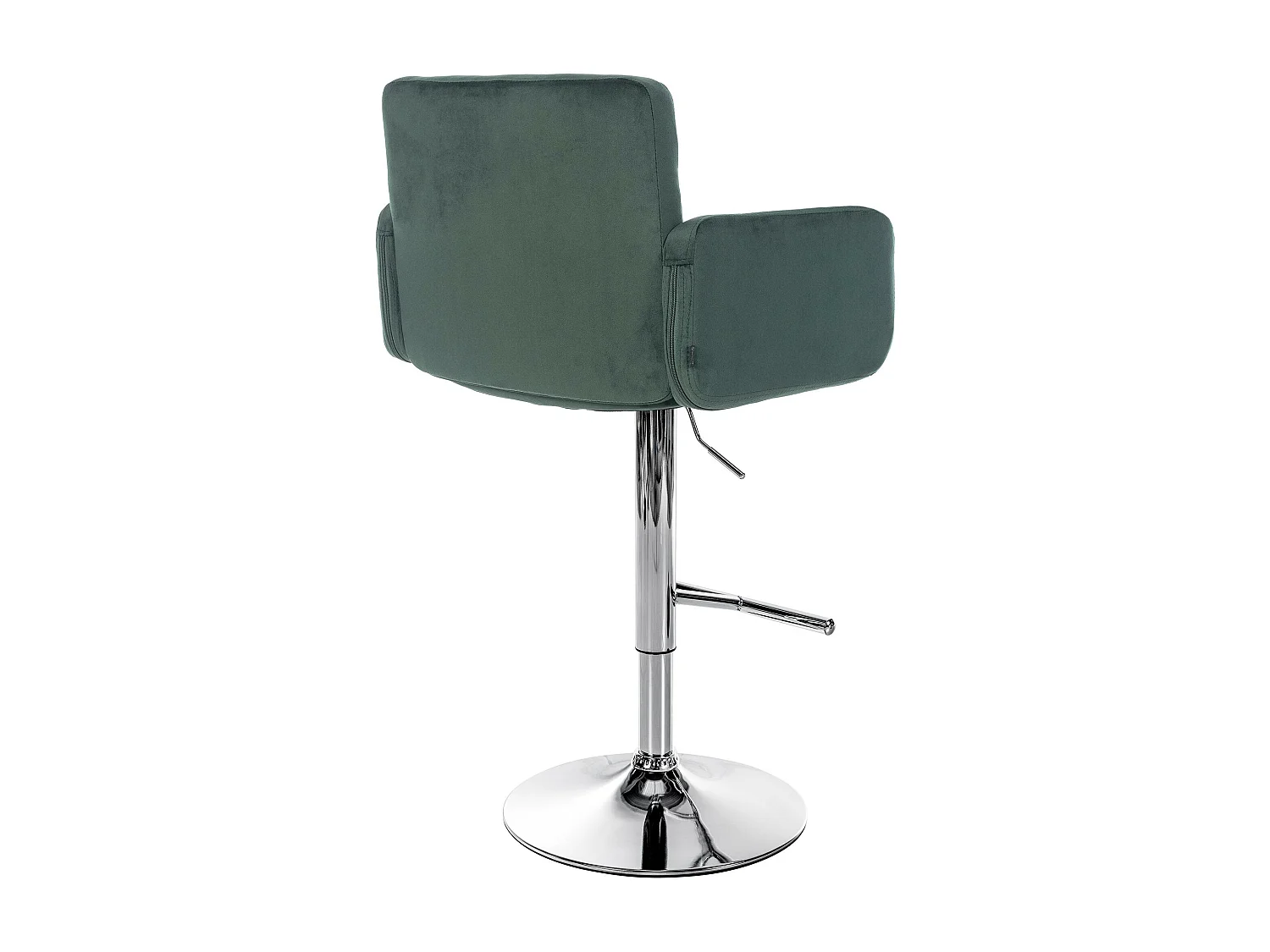 Tabouret de bar - Velours & Métal - Vert foncé - Los Angeles