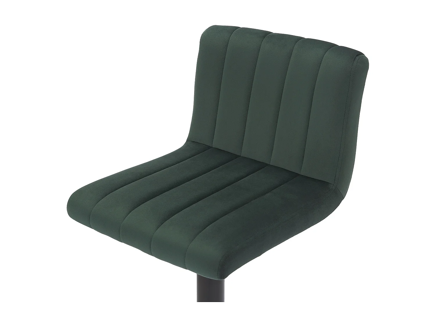 Tabouret de bar - Velours - Vert - Jamie