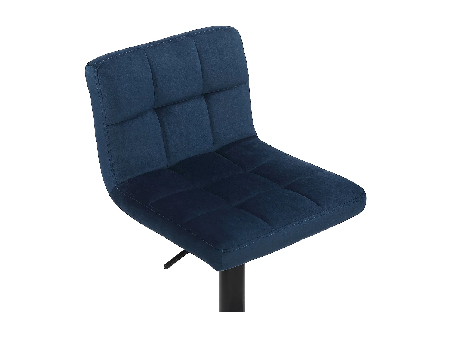 Barkruk - Fluweel & natura - blauw - Feni