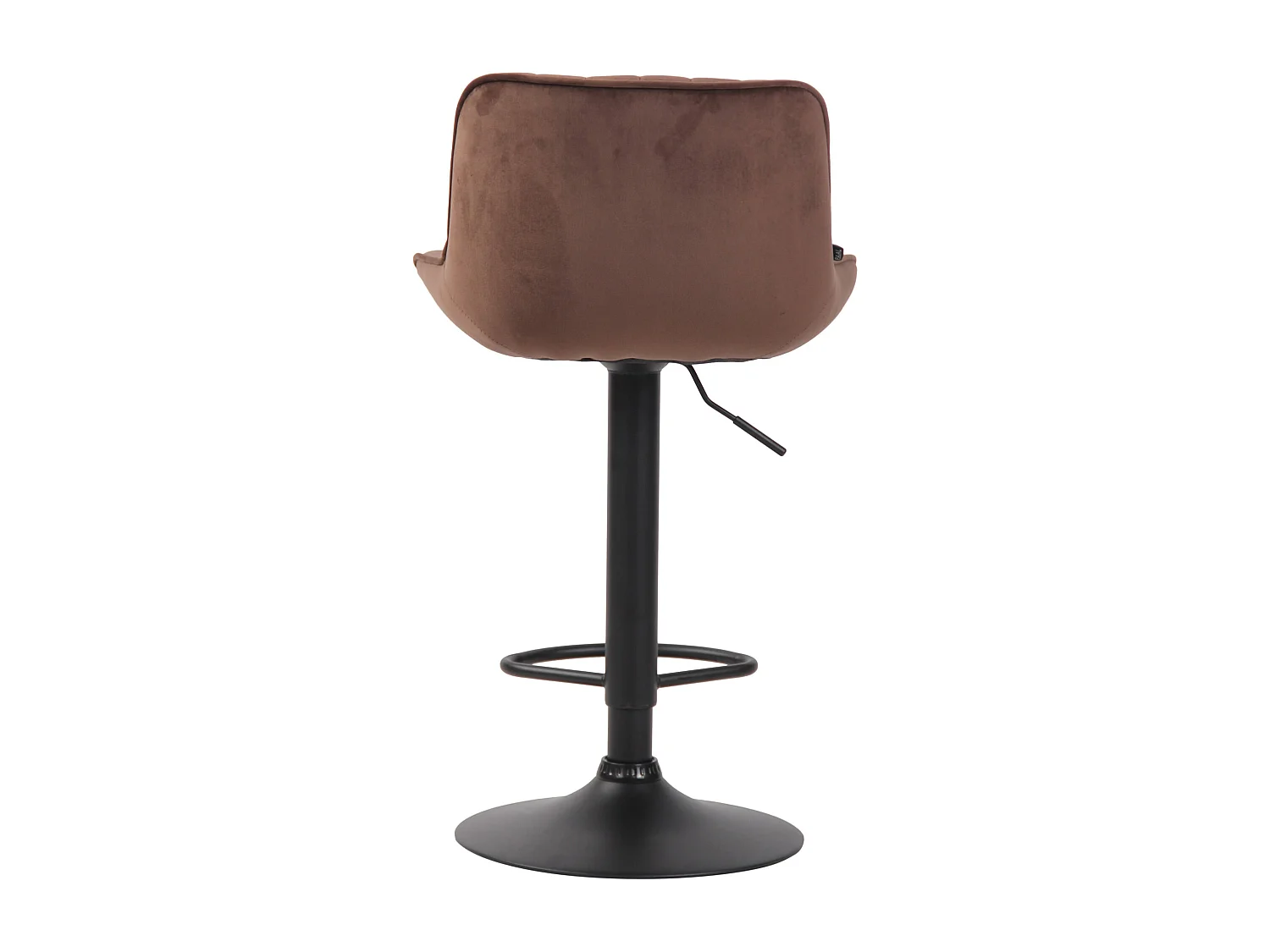 Tabourets de bar - Velours & Métal - Marron - Lentini