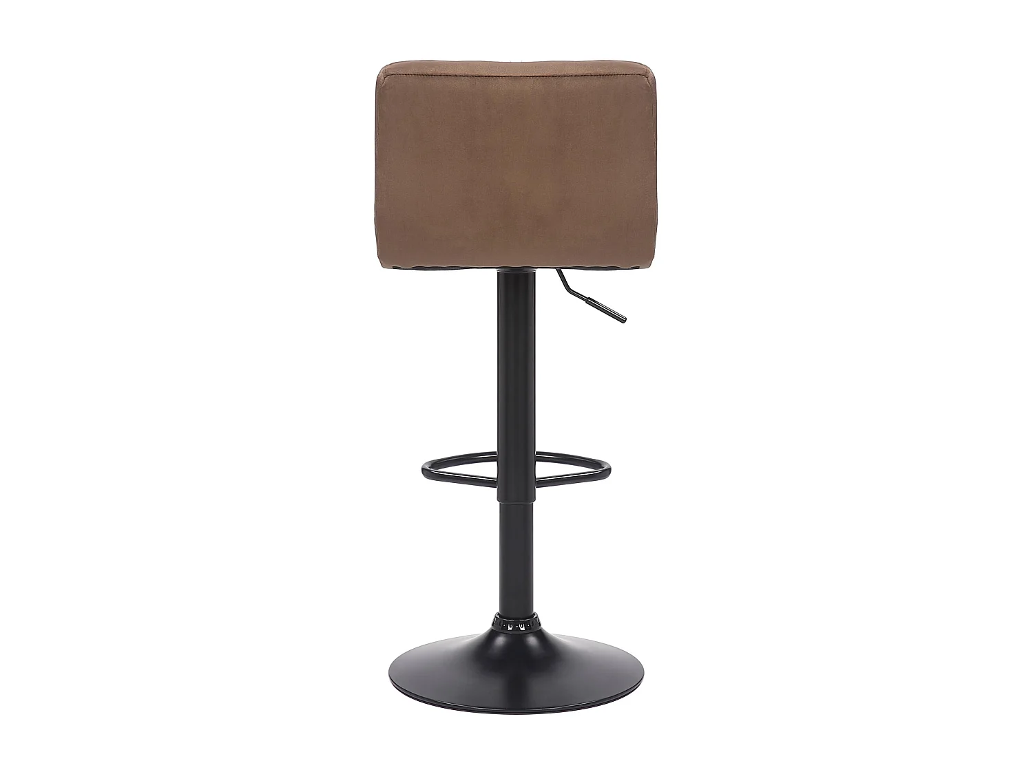 Lot de 2  Tabouret de bar - Velours - Marron - Feni