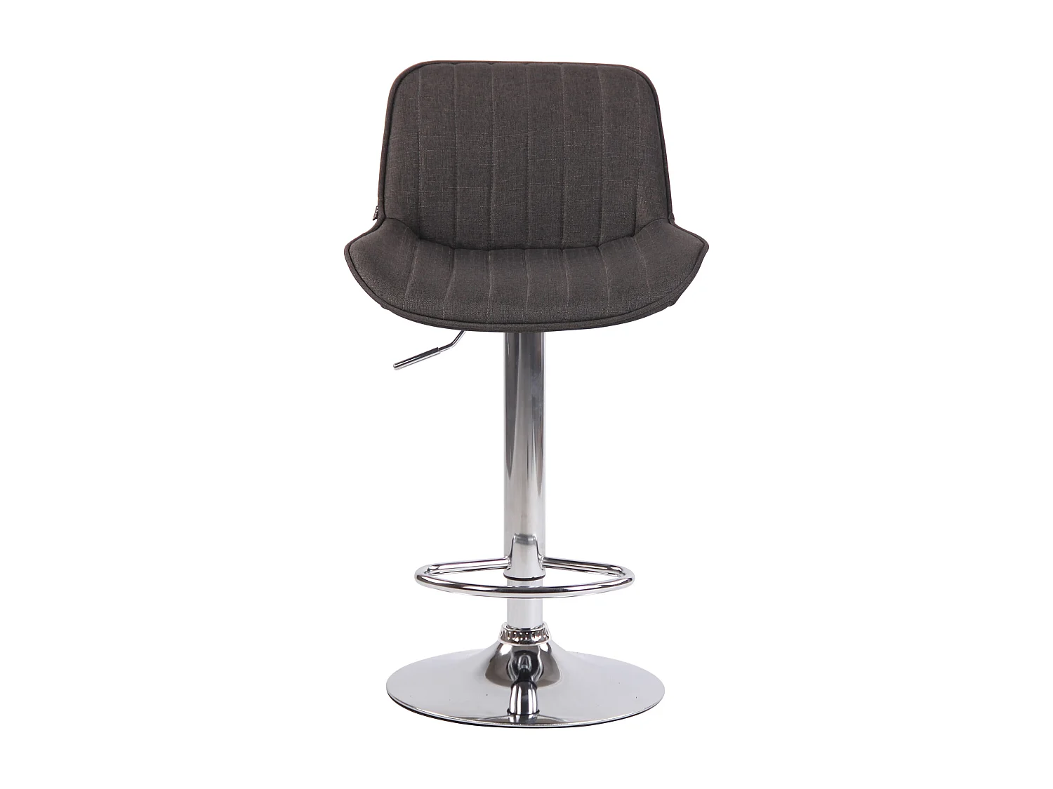 Barkruk - Stof & Metaal - donkergrijs - Lentini