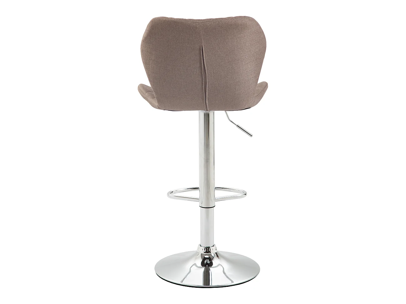 Barhocker - Stoff & Metall - taupe - Cork