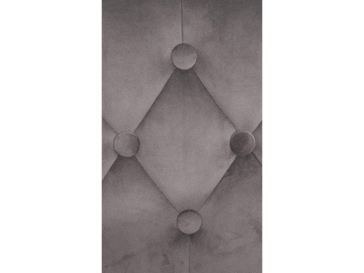 Tabouret de bar - Velours - Gris - Dublin