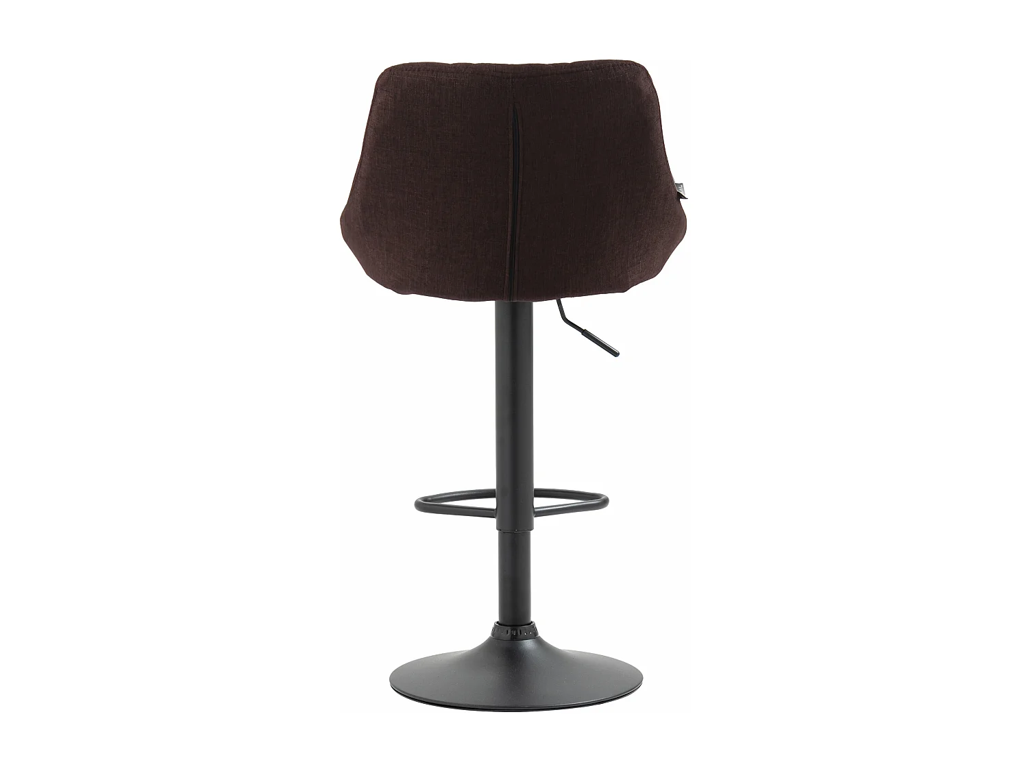 Barkruk - Stof & zwart - bruin - Lazio