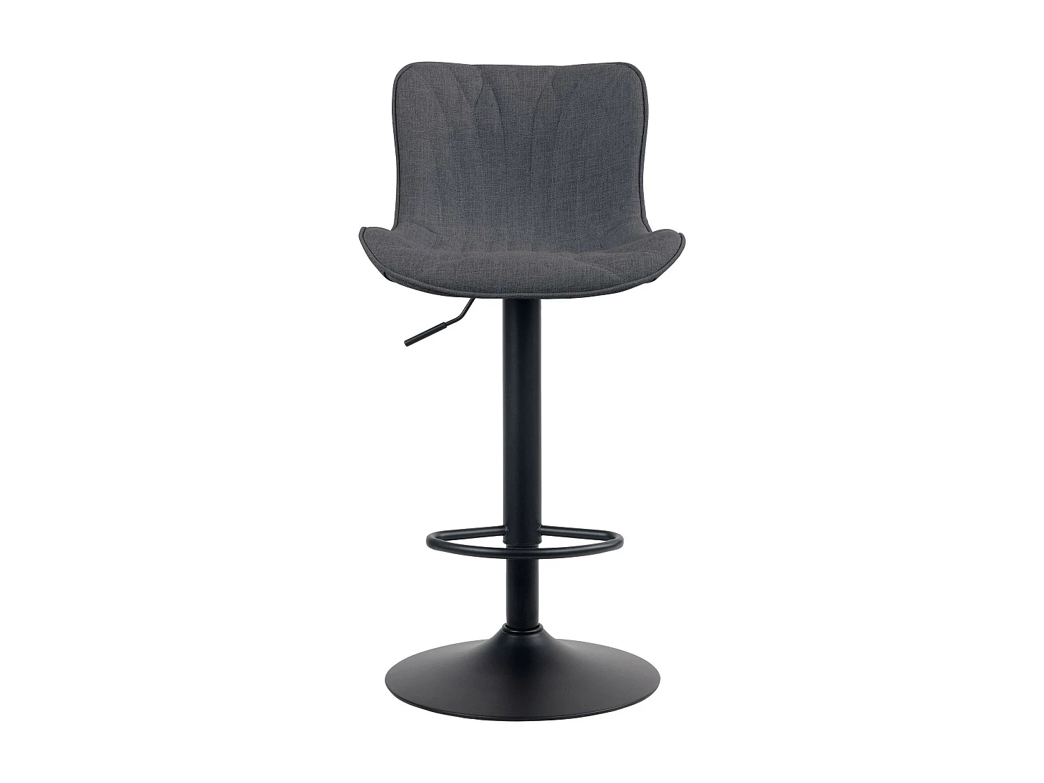 Taburete de bar - Tela - Negro - Linus