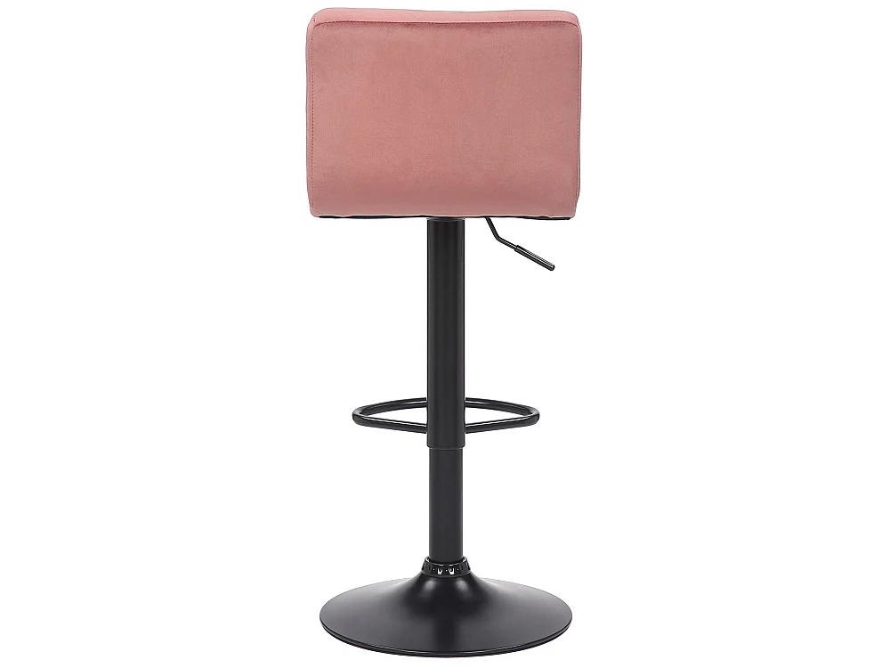 Barkruk - Fluweel - roze - Feni