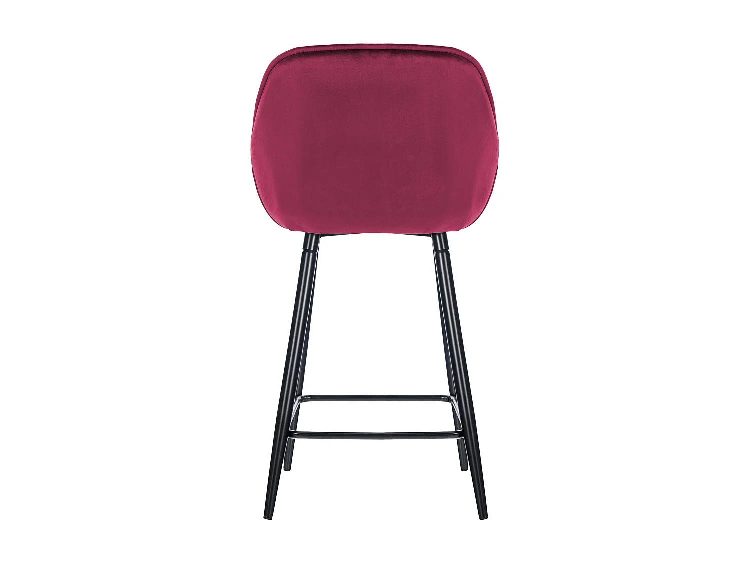 Tabourets de bar - Velours & Métal - Violet - Gibson 76