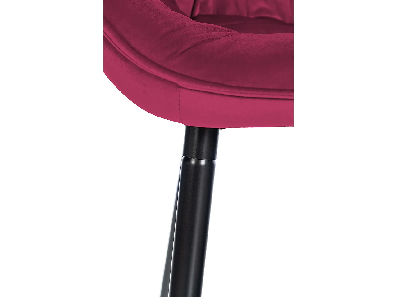 Tabourets de bar - Velours & Métal - Violet - Gibson 76