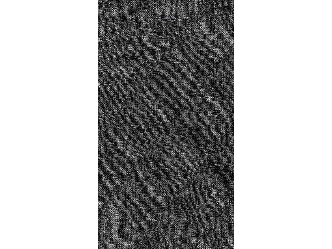 Tabouret de bar - Tissu - Noir - Minosa