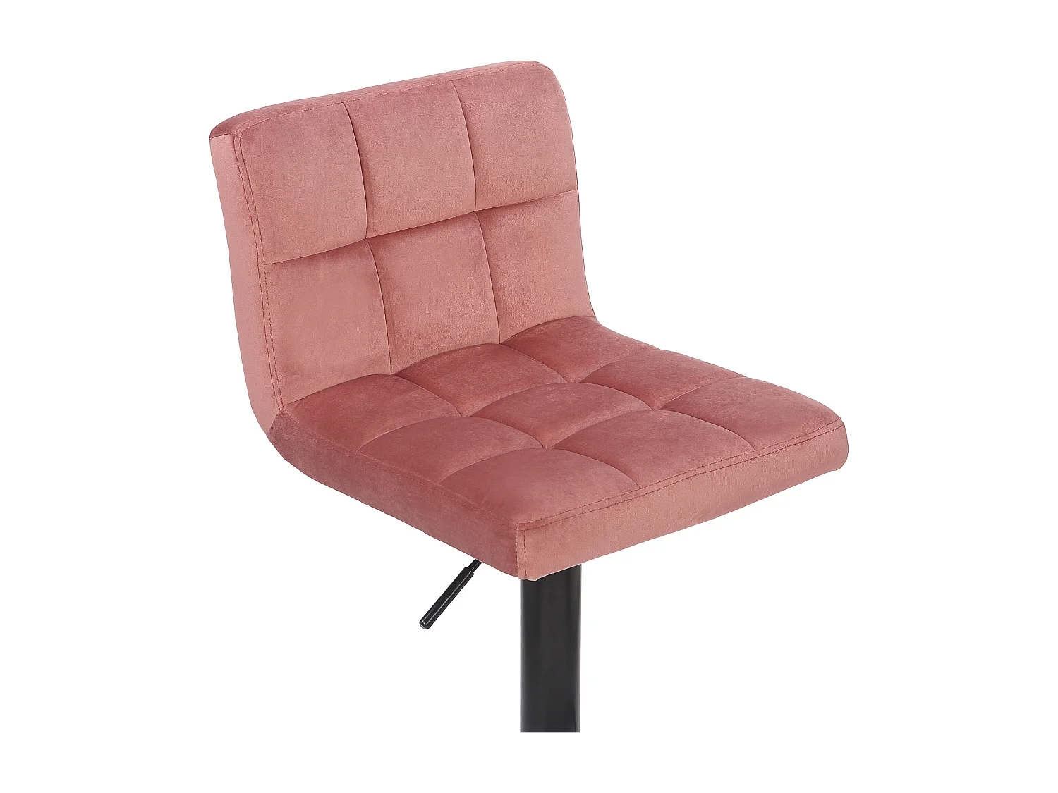 Set van 2  Barkruk - Fluweel - roze - Feni