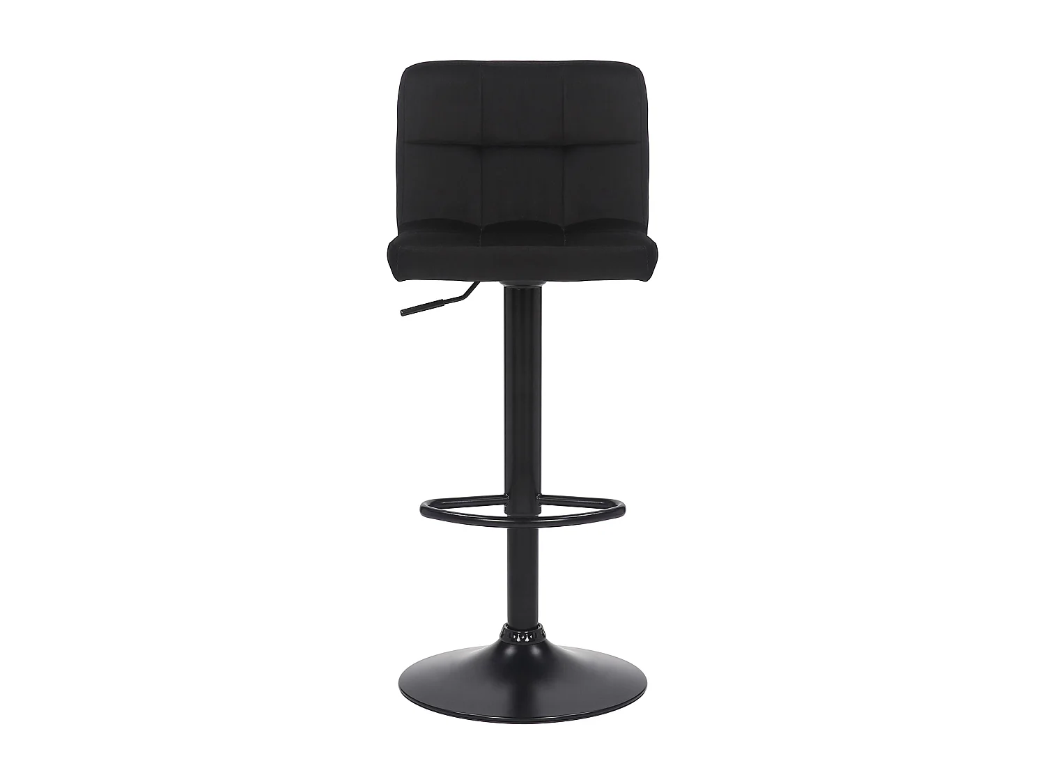 Lot de 2  Tabouret de bar - Velours - Noir - Feni