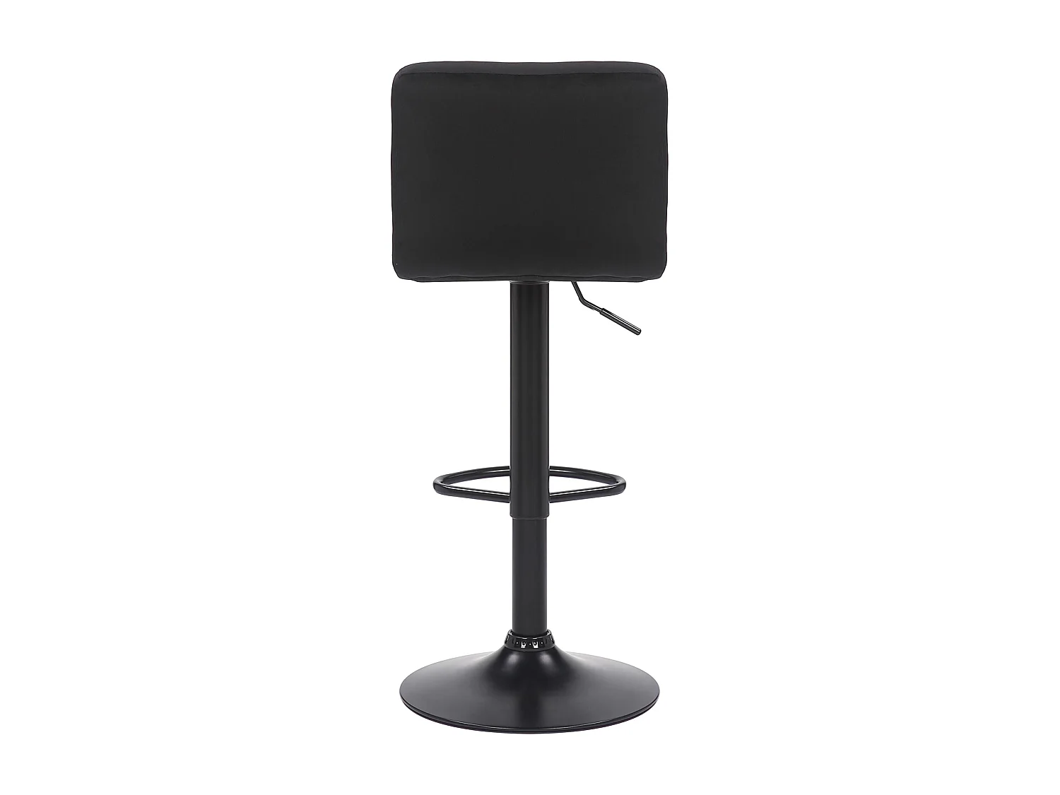 Lot de 2  Tabouret de bar - Velours - Noir - Feni