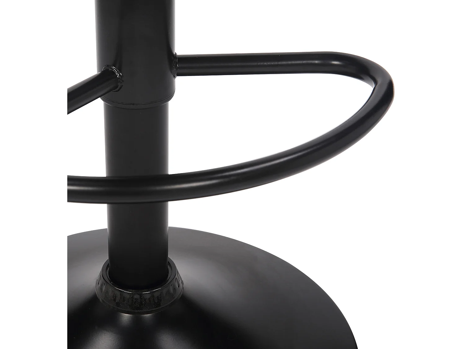 Lot de 2  Tabouret de bar - Velours - Noir - Feni