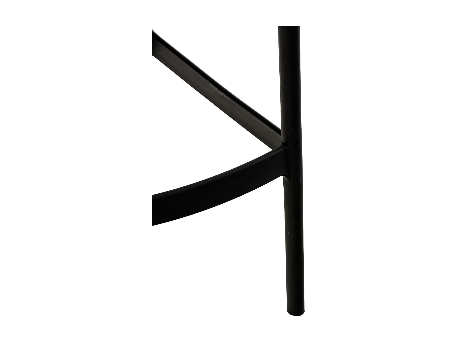 Lot de 2  Tabouret de bar - Plastique - Noir - Air