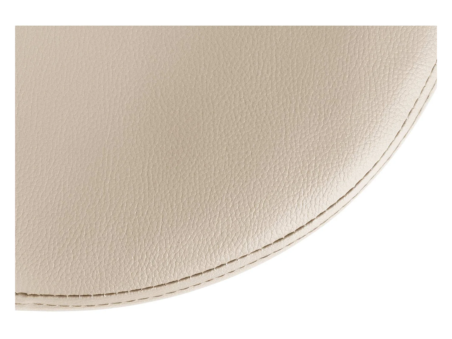Barkruk - Kunstleer & chroom - creme - Ponte