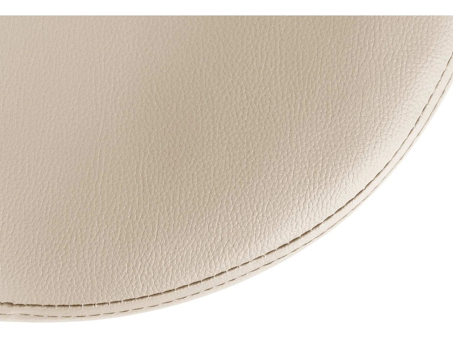 Barhocker - Kunstleder & chrom - creme - Ponte