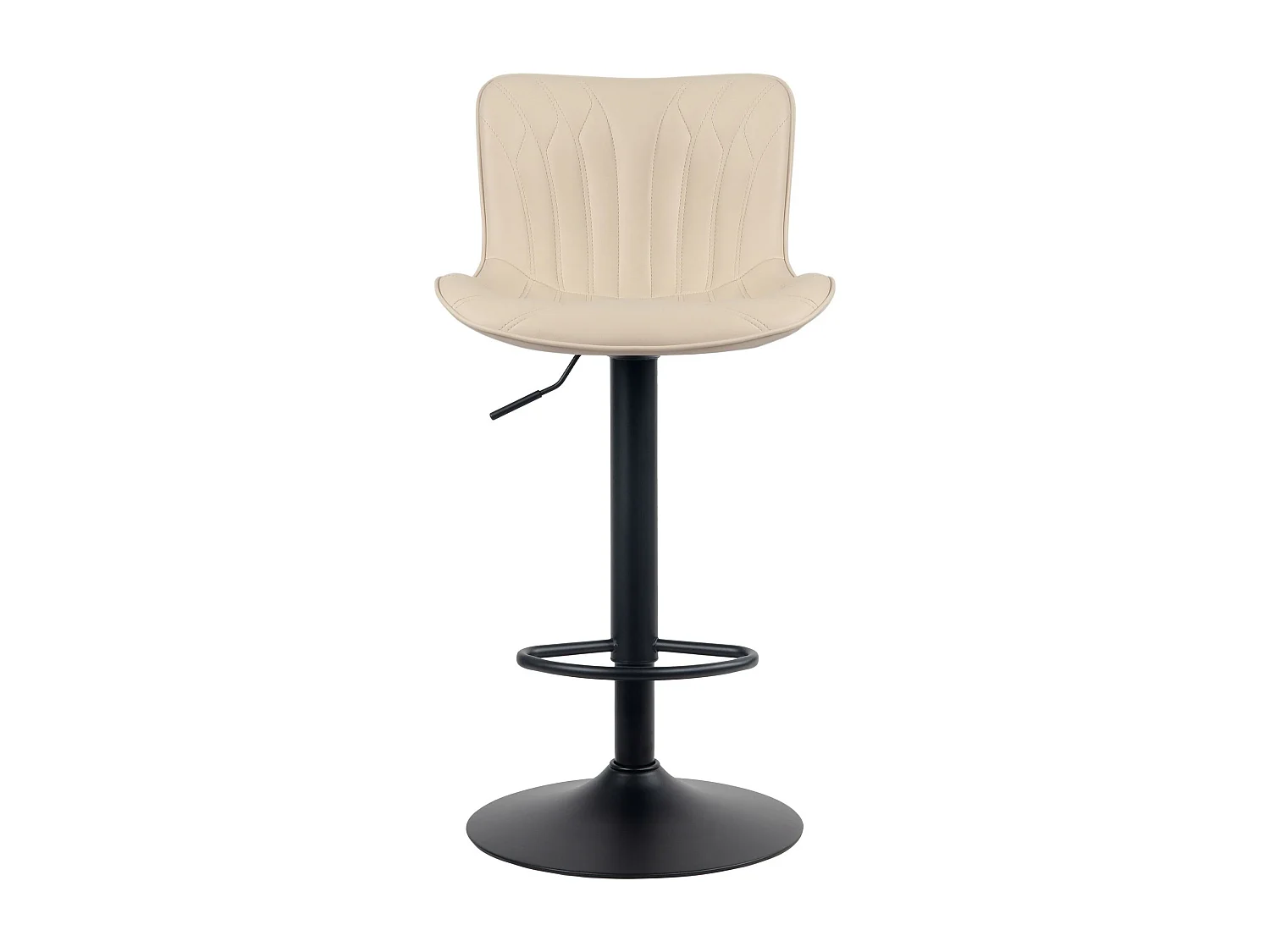 Barhocker - Kunstleder - creme - Linus