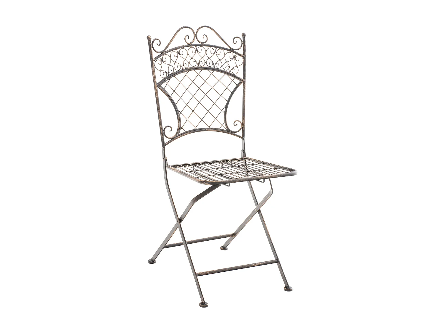 Set van 2  Tuinstoel - Metaal - bronzen - Adelar