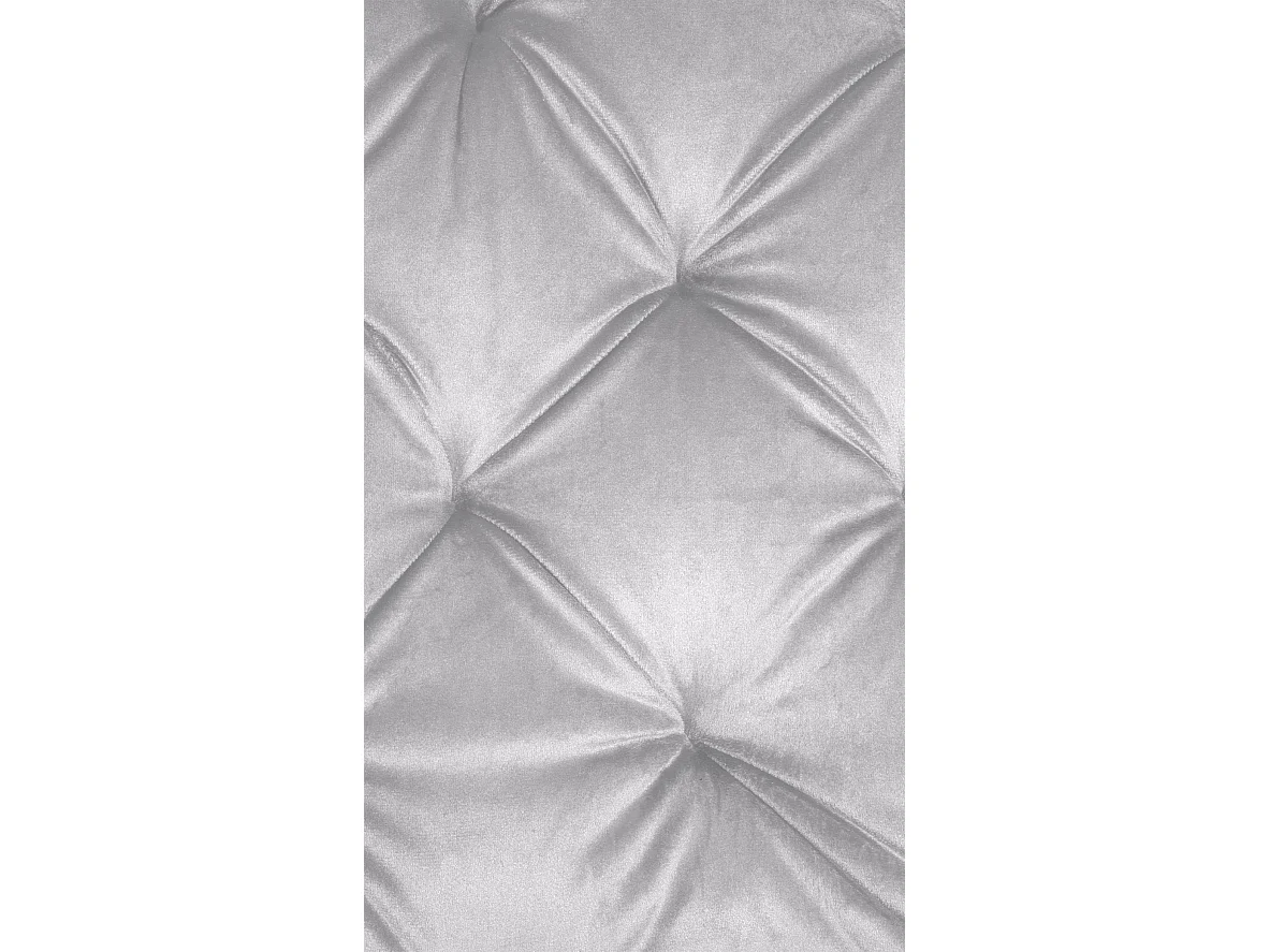 chaises avec accoudoirs - Velours - Gris - Stanley