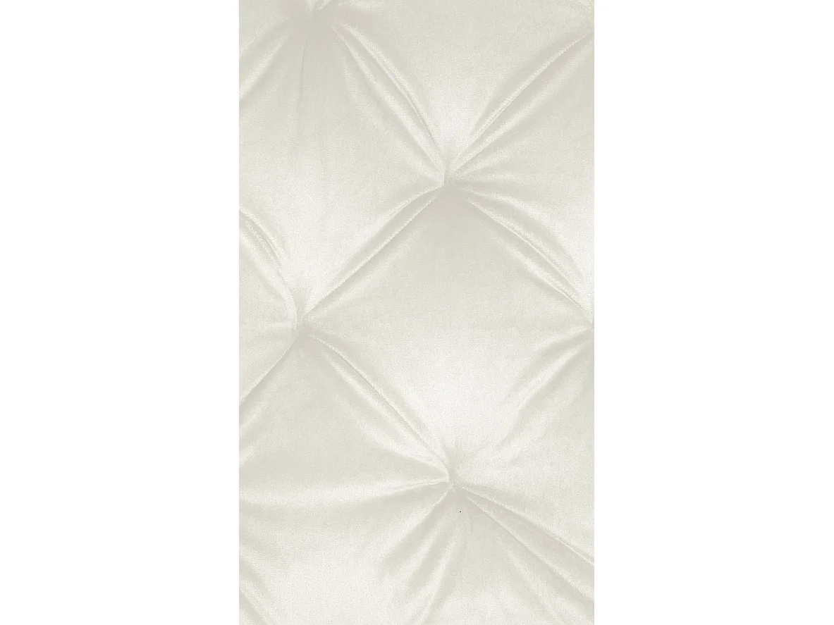 Stoel met armleuningen - Fluweel - creme - Stanley